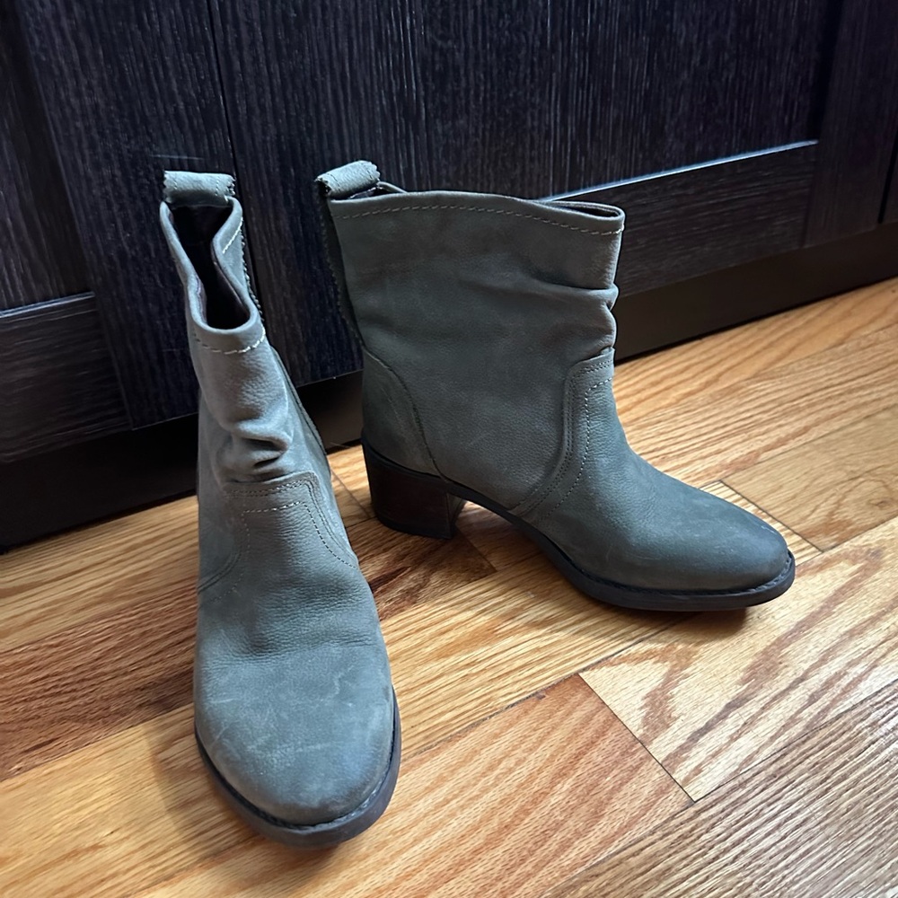 Leather Booties - image 2